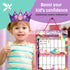 Potty Training Chart for Toddlers Girls, Unicorn Design - Sticker Chart, 4 Week Reward Chart - 213 Cute Stickers, Certificate, Instruction Booklet...