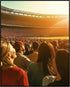 Posterizer 1 pcs-Poster of a packed stadium under a beautiful sunset 2-Sports & Hobby Art Gifts for sports fans Decor for Home & Office- unframed ...