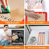 Silicone Baking Mats Small Quarter Sheet Cooking Baking Essentials Gadgets Kitchen Accessories BPA Free Silicone Baking Sheets for Oven Cookies Ma...