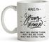 YouNique Designs Here's to Strong Women Mug, Funny Mug, Coffee Cup, Mug, Funny Mugs, Coffee Lover, Coffee Cup Gift, Gift Ideas for Coworkers, Gift...