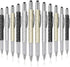30 Pieces Tool Pen 6-in-1 Multitool Tech Tool Pen with Ruler, Level Gauge, Ballpoint Pen, Stylus Pen, Screwdriver and Slotted Screwdriver Multifun...