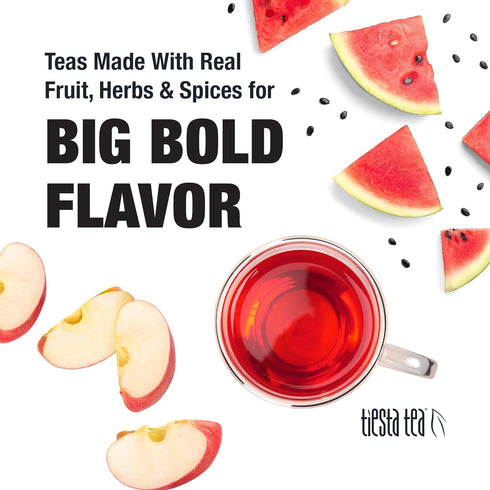 Tiesta Tea - Chunky Watermelon, Loose Leaf, Sweet Watermelon Herbal Tea, Premium Non-Caffeinated Blend, Make Hot or Iced, Brews Up to 25 Cups, 2 O...