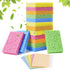 15 Pcs Cellulose Sponges Kitchen, 5 Colors Non-Scratch Colorful Sponges, Biodegradable Compressed Sponges, Large Cellulose Sponge for Kitchen, Bat...