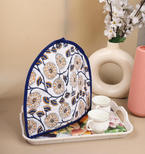 Indian Ombre Mandala Tea Cosy for Teapot 100% Cotton Extra Thick Indian Ethnic Tea Cozies for Party Wadding Insulated Kettle Cover for Home Kitche...