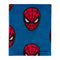 Marvel Spiderman Royal Blue and Red Super Soft Baby Blanket...