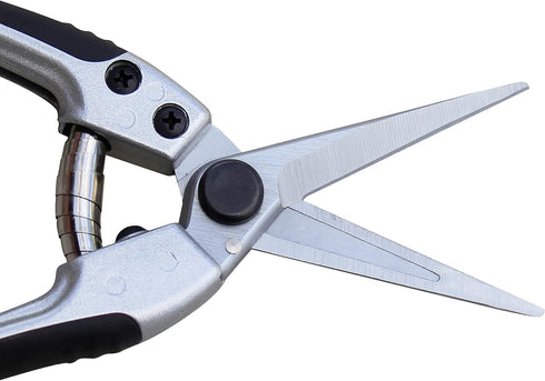 TABOR TOOLS K18A Pruning Shears with Straight Japanese Style Blades, Florist Scissors, Multi-Tasking Garden Snips for Arranging Flowers, Trimming ...
