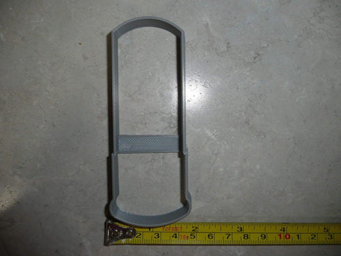 INSPIRED BY SHOT GUN SHELL SHAPE OUTLINE HUNTING OUTDOORS COOKIE CUTTER MADE IN USA...