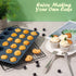 2 pack Mini Silicone Muffin Baking Pan & Cupcake Tray 24 Cups - Nonstick Cake Molds/Tin, Silicon Bakeware, BPA Free, Dishwasher & Microwave Safe (...