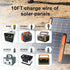 10FT 6 in 1 Solar to XT60 Anderson DC7909 DC6530 DC5525 DC5521 Extension Charge Cable 12AWG Solar Connector Adapter Kit (10FT)...