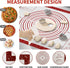 Silicone Baking Mat, Non Stick Pastry Mat Sheet for Dough Rolling, Nonslip Fondant/Pie Crust Mat, Counter Mat Oven Liner Mat for Making Cookies Ma...