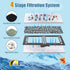 8 Pack Filter Cartridges for Top Fin Filter, Replacement Filter Cartridges for TOP FIN EF-S Element and BF5 BETTAFLO...