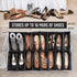 HOLDN' STORAGE Extra-Large Under Bed Shoe Storage Organizer - Underbed Storage Solution Fits Men's and Women's Shoes, High Heels, and Sneakers wit...