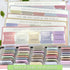 2Pcs Bible Tabs for Women and Man, Bible Book Tabs, 75 Tabs, Laminated Bible Tabs, Boho/Morandi/Sunset Shades Theme Bible Study Supplies, Easy to ...