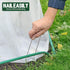 Landscape Staples 4 Inch 50 Pack 12 Gauge, Garden Staples Galvanized Ground Stakes Anti-Rust Landscape Fabric Staples Garden Stakes for Irrigation...
