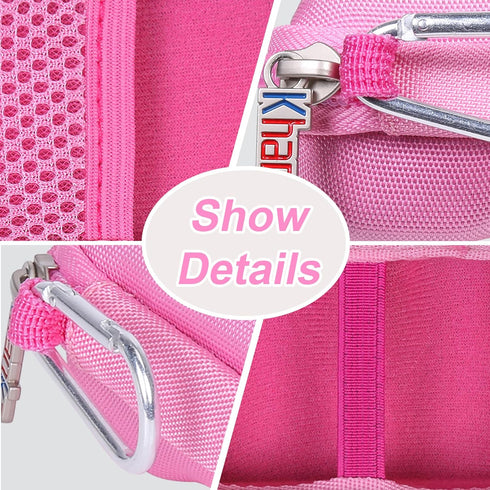 khanka Hard Travel Case Replacement with Anker 621 Nano Power Bank,5,000mAh Portable Charger,Case Only (Pink)......