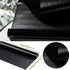 VELIMAX Total Blackout Window Film Silk Black Window Cover Decorative Window Privacy Film Removable Window Tint 100% Room Darkening Sun Blocking N...