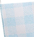 2.5 Inch Wired Edge Burlap Ribbon, Blue Gingham Plaid Checked Ribbons, Easter Ribbons Summer Spring Wired Ribbon,for Gift Wrapping, Wreath, Crafts...