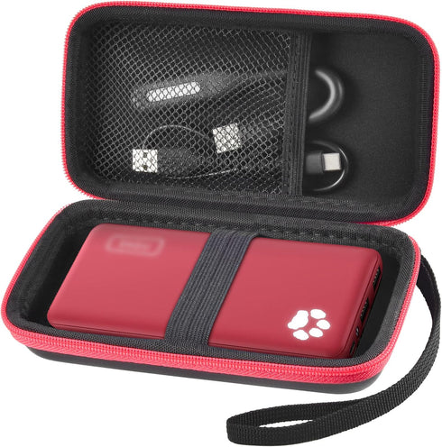Case Compatible with INIU 10000mAh / for Anker 313 / for Apple MagSafe Portable Charger, Hard Travel Power Bank Battery Pack Storage Bag Fits for ...