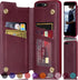 SUANPOT?RFID Blocking for iPhone 7 Plus/8 Plus Wallet case with Credit Card Holder,Flip Book PU Leather Phone case Cover Cellphone Women Men for A...