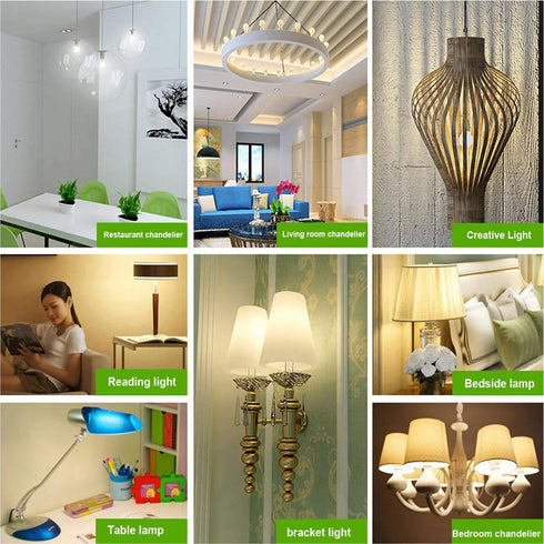 G45 LED Light Bulb 3W Globe Vanity Bulbs 30 Watt Replacement Bulb Warm White 3000K Round Night Light Bulb E26/E27 Base for Bathroom Makeup Mirror ...
