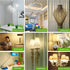 G45 LED Light Bulb 3W Globe Vanity Bulbs 30 Watt Replacement Bulb Warm White 3000K Round Night Light Bulb E26/E27 Base for Bathroom Makeup Mirror ...