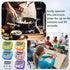 Timers 4 Pack Digital Kitchen Timer Magnetic Digital Timer with Big Display Loud Ring Cooking Timers for Kitchen Electronic Timer for Classroom, G...