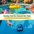 Pool Skimmer Basket Hook Skimmer Basket Pole 62.9 Inch Skimmer Lid Lifting Hook Fit for Pool Skimmer Basket with Handle Pool Filter Basket Pool Ho...