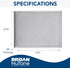 Broan-NuTone BP29 Replacement Aluminum Range Hood Kitchen Exhaust Grease Filter, 1 Count (Pack of 1)...