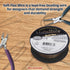 Soft Flex 49 Strand Beading Wire - Heavy 0.24 Diameter - 30 Feet Nylon Design Wire...