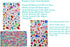714pcs Gem Stickers Rhinestone for Crafts,Self Adhesive Jewels Stickers,Jewels for Arts & Crafts for Kids, Oval, Water Drop, Circle, Heart, 2sheet...