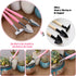 Succulent Tools,24 Pcs Mini Garden Tools Set,Transplanting Tools Miniature Succulent Hand Tools Set with Plant Potting Tarp Mat, Succulent Kit for...