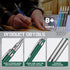 4 Pieces Welder Pencil with 60 Pieces Round Refills Mechanical Pencil Metal Marker Pen for Construction Workers, Metal Work, Welders, Plumbers, Fr...