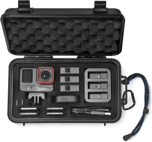 Lekufee Travel Waterproof Hard Case Compatible with Insta360 Ace Pro/Insta360 Ace Action Camera and Accessories(Case Only)...