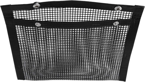 Grill Mesh Bag, Non-Stick BBQ Mesh Grill Bags, High Temperature Resistance Grilling PTFE Bag Reusable Barbecue Bags Indoor Outdoor Charcoal Barbec...