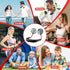 RJVW Portable Neck Fan, Hand Free Personal Hanging Neck Sports Fan USB Rechargeable (3 Speed Adjustable) Wearable Cooling Head Fan,360 Degree Free...
