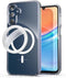 ENCASED 2-in-1 MAG Case for Samsung Galaxy A15 5G with Ring Grip Compatible with MagSafe, Magnetic Cover with Silicone Phone Holder (Clear)...