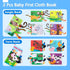 beiens Baby Books 0-6 Months, 2PCS Baby Toys 0-3-6-12-18 Months, Touch Feel Sensory Cloth Crinkle Soft Books, Tummy Time Toys, Infant Newborn Toys...