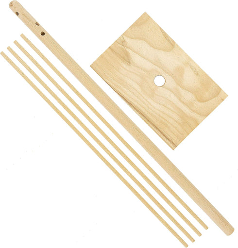 Wooden Pasta Drying Rack – Collapsible Pasta Dryer, Hanging Rack for Pasta Machine & Maker, Kitchen Gift Idea...
