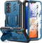 FNTCASE for Samsung Galaxy A14-5G Case: Dual-Layer Protective Textured Shockproof Rugged TPU Cover with Kickstand | Military Grade Drop Protection...