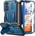 FNTCASE for Samsung Galaxy A14-5G Case: Dual-Layer Protective Textured Shockproof Rugged TPU Cover with Kickstand | Military Grade Drop Protection...
