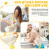 3 Pcs Cartoon Fluffy Chicken Bag Include 2 Pcs Cute Chicken Wallet Zipper Chicken Purse 1 Pcs Crossbody Chicken Plush Shoulder Bag Rooster Bag wit...