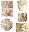 113Pcs Scrapbook Craft Paper Kit for Scrapbook Journaling Supplies ,Scrapbook Butterfly Flower Stickers Aesthetic for Scrapbooking Supplies,Bullet...