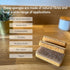 eplanita Natural Plant Based Scrub Sponges (12 Pack), Non-Scratch, Biodegradable Eco Scourers for Kitchen and Bathroom...