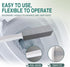 2 ps Pumice Stone long handle Toilet Cleaner Tool Stain Hard Water Ring Remover for Toilet, Pool, Bathroom, Sink (Long Handle-Grey)...
