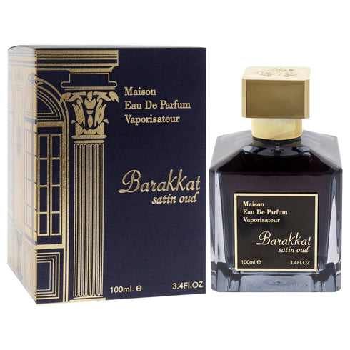 TAWAKKAL PERFUMES Fragrance World Barakkat Satin Oud EDP Perfume 100ml (3.4FL OZ)...