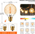 G40 E12 1W LED Candelabra Decorative Light Bulbs, Globe Outdoor String Light Replacement Christmas Bulbs, Warm White 2200K, 1 Watt Equivalent to 5...