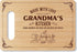 Grandma Bamboo Cutting Board Gift, Farmhouse Home Kitchen Decor, Bamboo Cutting Board With Warm Words, Grandma Birthday Gifts From Grandkids, Chri...