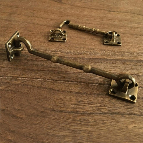 5.5” Privacy Hook and Eye Latch Easy Lock for Barn Door Set of 2...