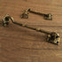 5.5” Privacy Hook and Eye Latch Easy Lock for Barn Door Set of 2...