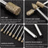 Diamond Grinding Burr Bit Set?20Pcs Rotary Tool Accessories Stone Carving Set with 1/8 inch Shank for Stone Ceramic Glass Carving, Grinding, Polis...